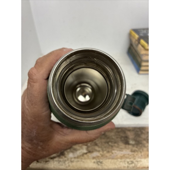 Stanley Thermos Original Vintage Green Vacuum Bottle Clean! 1.1 Quart/1 Liter - Picture 9 of 13